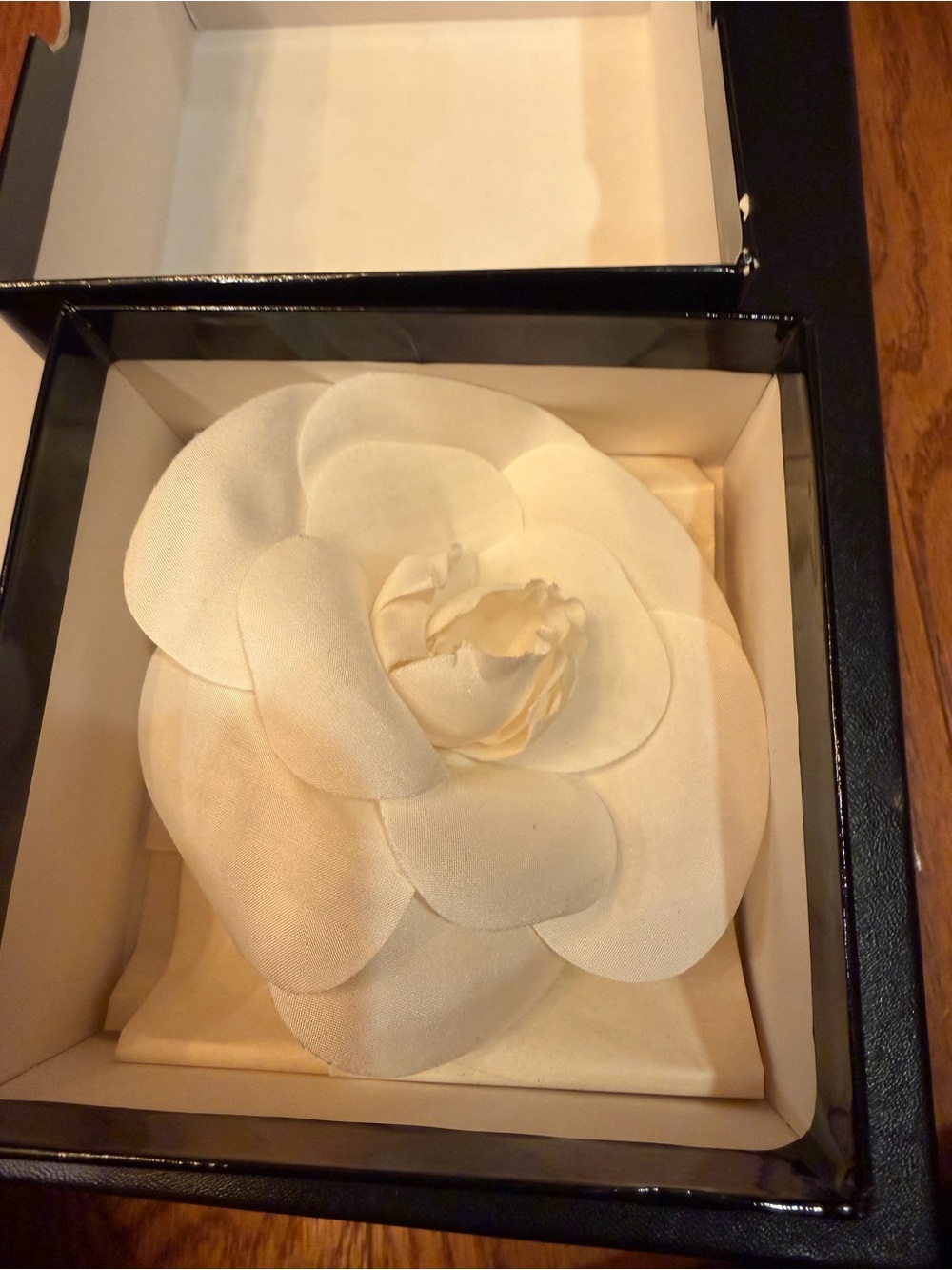 Chanel Flower Brooch - Cream